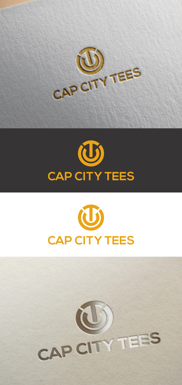 Logo-Design von semogaawet 2 für CAP CITY TEES AND EMBROIDERY LLC | Design #19608310