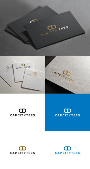 Logo Design by suthita 2 for CAP CITY TEES AND EMBROIDERY LLC | Design: #19579522