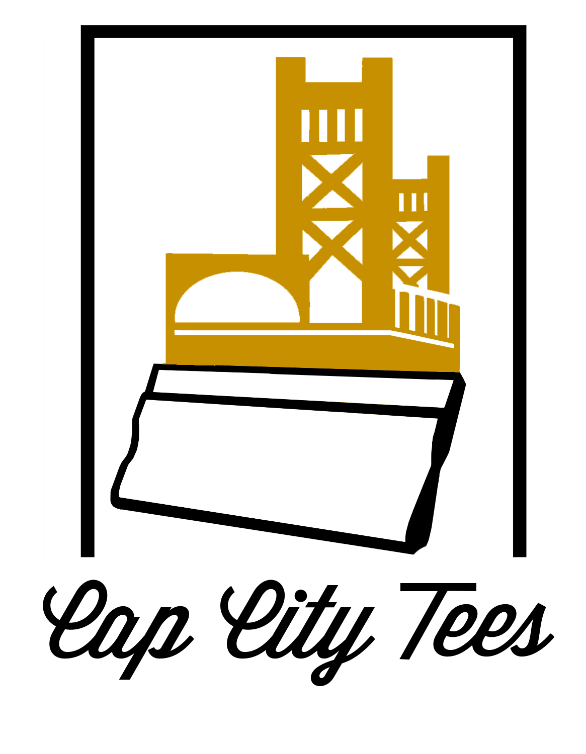 Logo Design by camrynsprouledesign for CAP CITY TEES AND EMBROIDERY LLC | Design #19672720