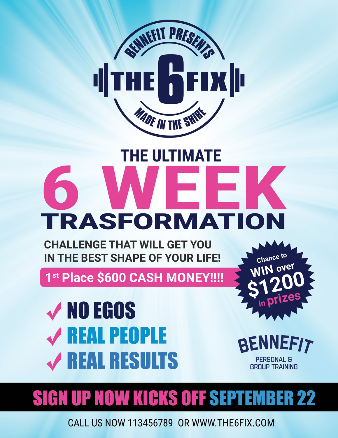 Flyer Design by uk for BENNEFIT PTY LTD | Design #19583093