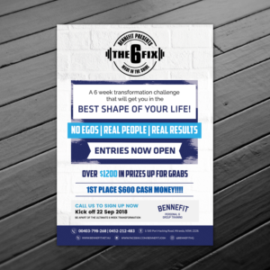 Flyer Design by debdesign for BENNEFIT PTY LTD | Design: #19592439