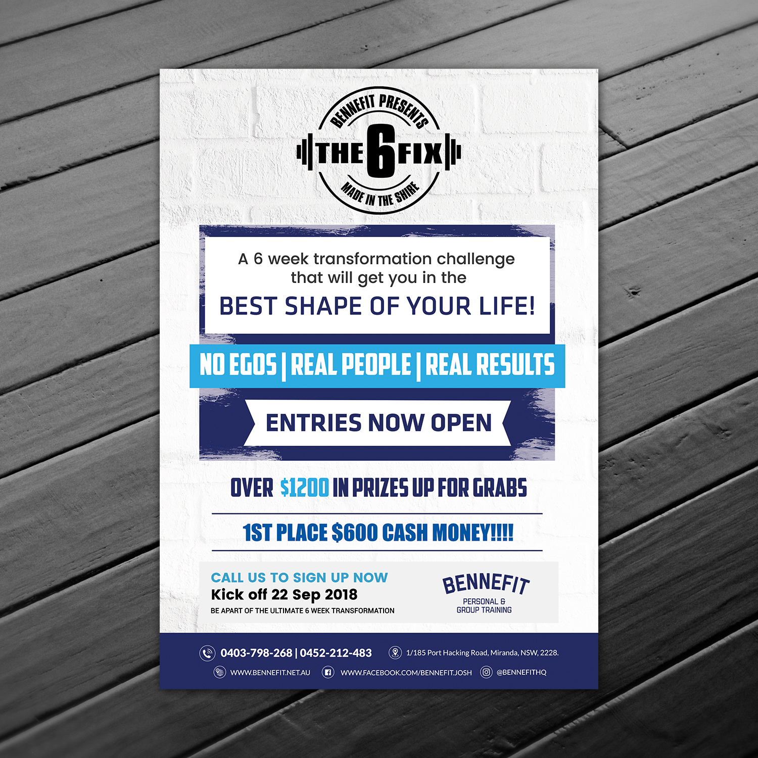Flyer Design by debdesign for BENNEFIT PTY LTD | Design #19614898