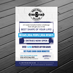 Flyer Design by debdesign for BENNEFIT PTY LTD | Design: #19614898