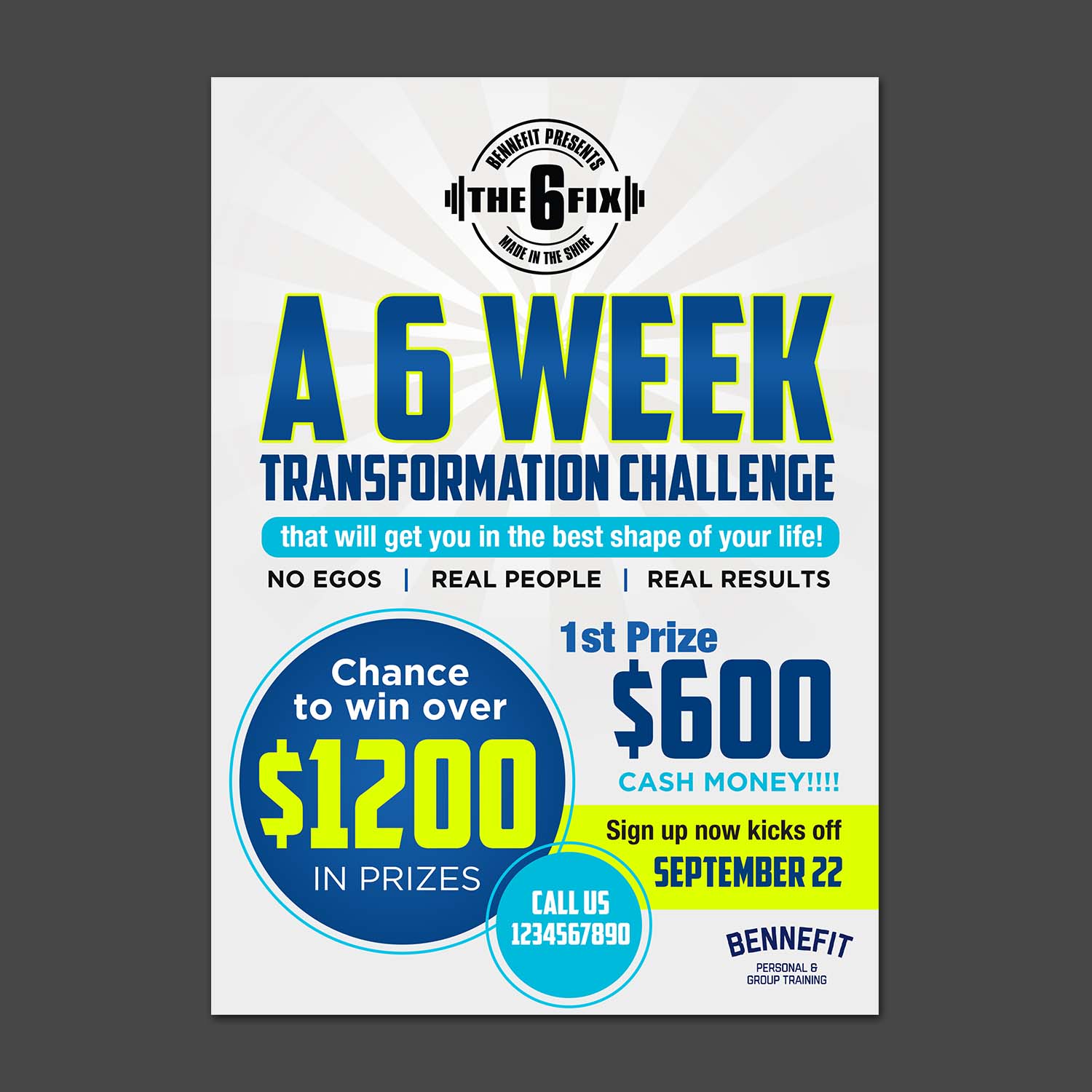 Flyer Design by aspiremedia for BENNEFIT PTY LTD | Design #19586316