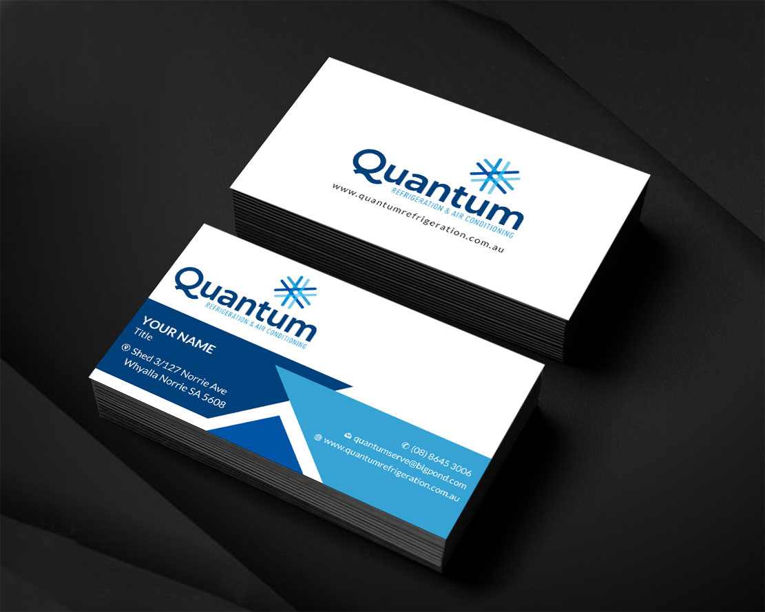 Business Card Design by Infinitive Technology for Quantum Refrigeration | Design #19565360