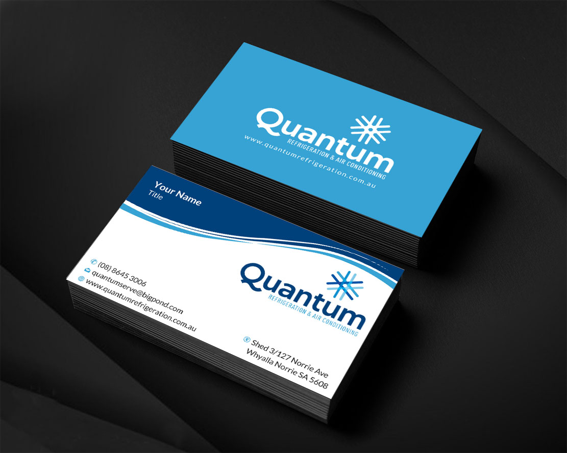 Business Card Design by Infinitive Technology for Quantum Refrigeration | Design #19565362