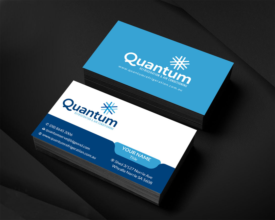 Business Card Design by Infinitive Technology for Quantum Refrigeration | Design #19565370