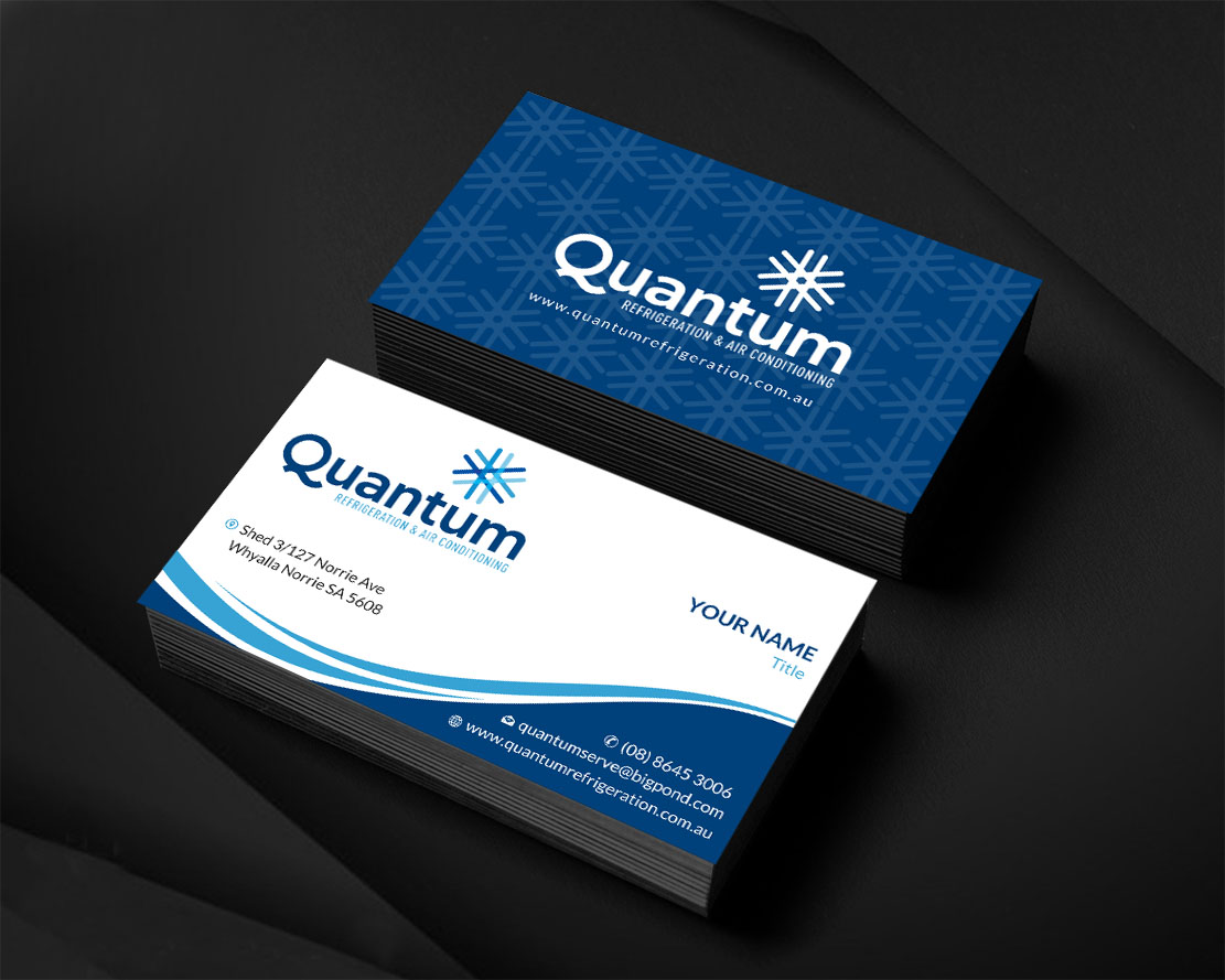 Business Card Design by Infinitive Technology for Quantum Refrigeration | Design #19565377