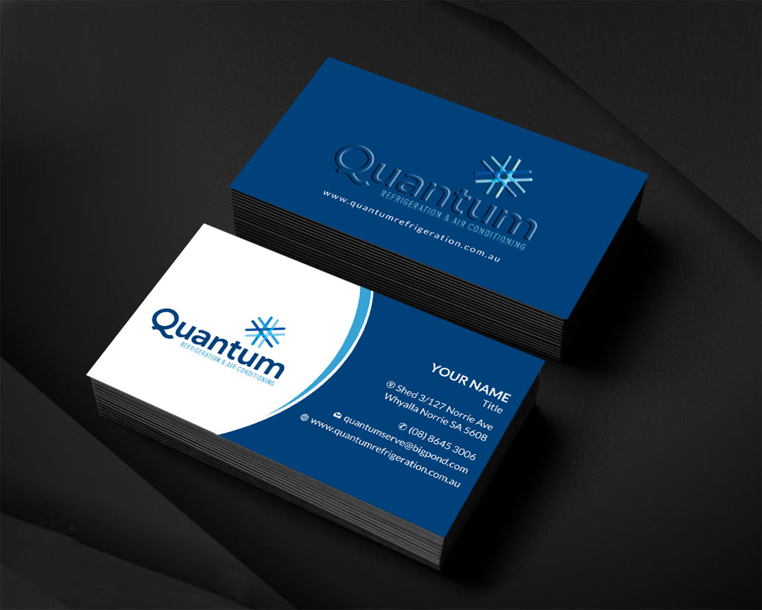 Business Card Design by Infinitive Technology for Quantum Refrigeration | Design #19565380
