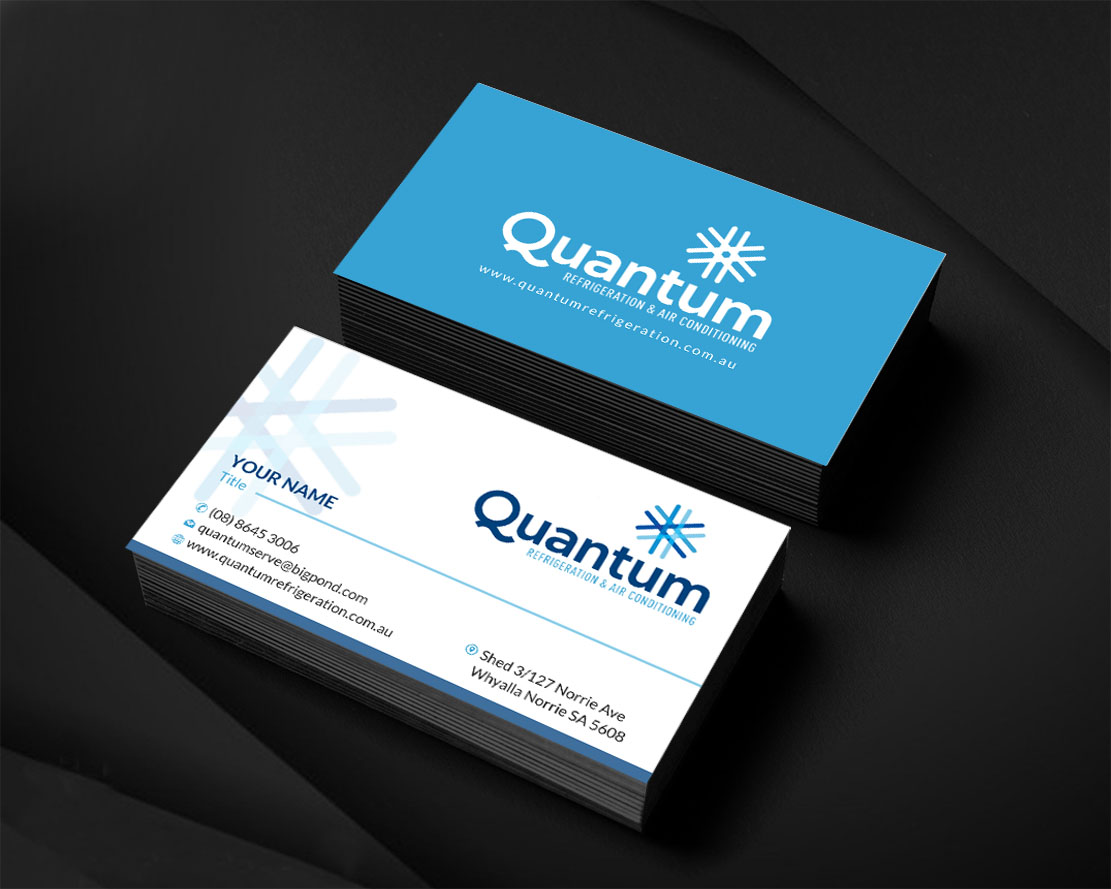 Business Card Design by Infinitive Technology for Quantum Refrigeration | Design #19565381