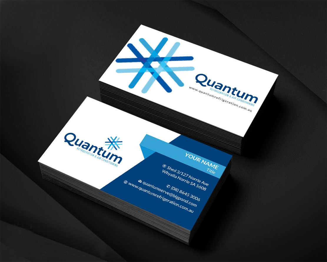 Business Card Design by Infinitive Technology for Quantum Refrigeration | Design #19565382