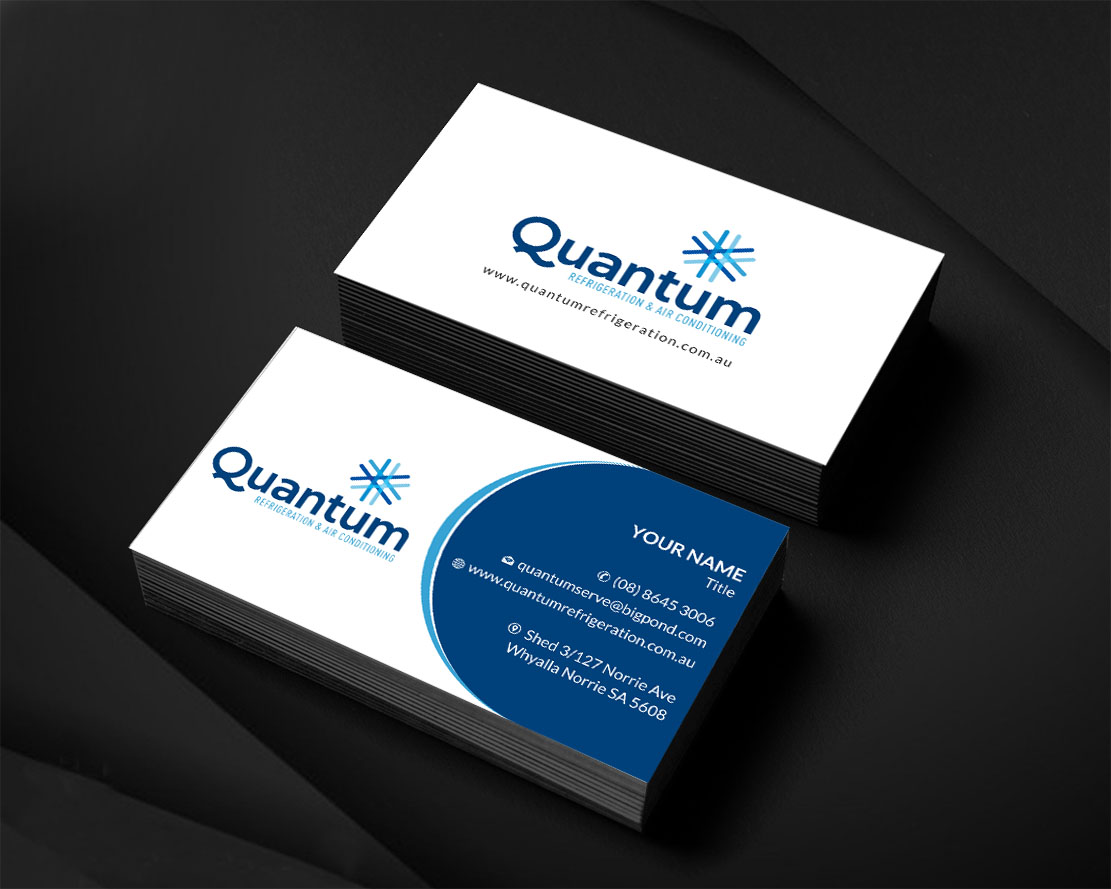 Business Card Design by Infinitive Technology for Quantum Refrigeration | Design #19565383