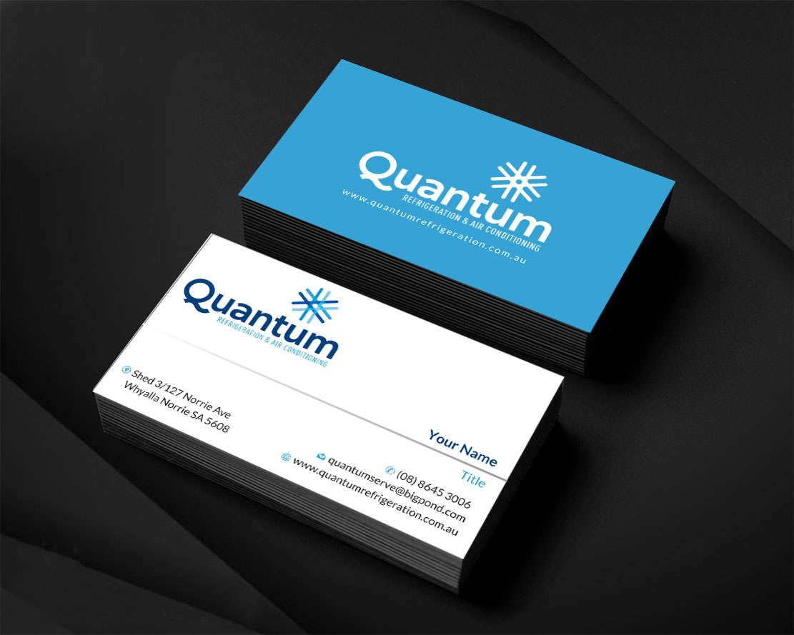 Business Card Design by Infinitive Technology for Quantum Refrigeration | Design #19565387
