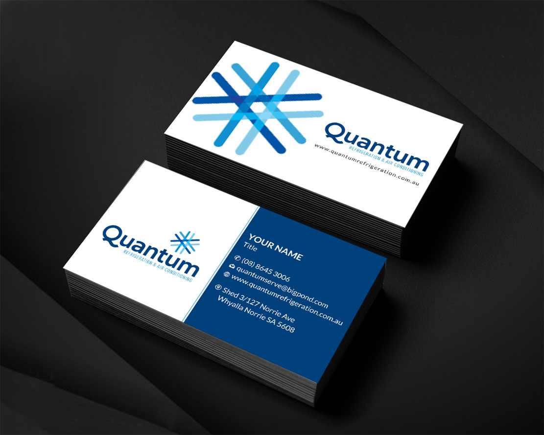Business Card Design by Infinitive Technology for Quantum Refrigeration | Design #19565388