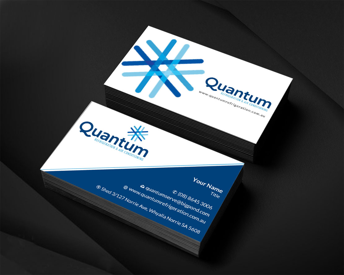 Business Card Design by Infinitive Technology for Quantum Refrigeration | Design #19565399