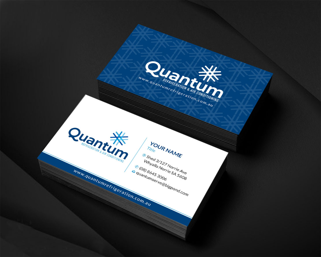 Business Card Design by Infinitive Technology for Quantum Refrigeration | Design #19565400