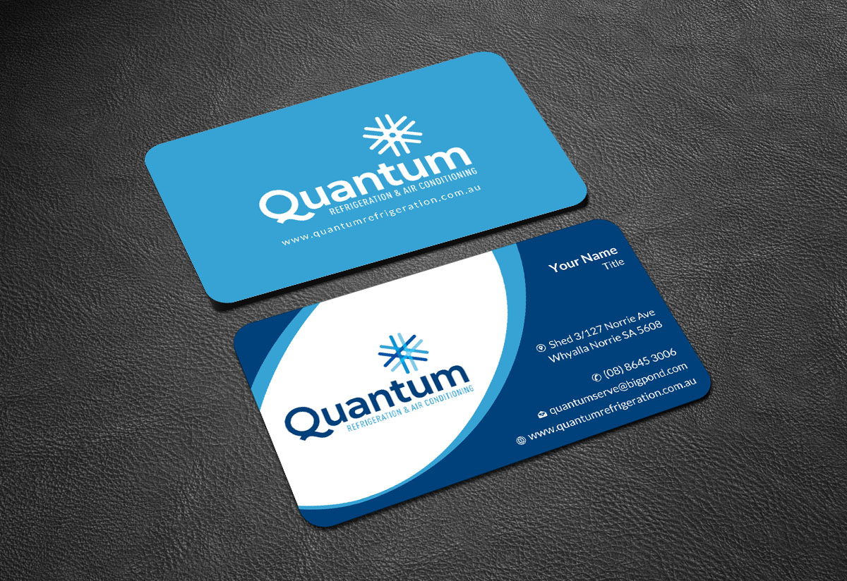 Business Card Design by Infinitive Technology for Quantum Refrigeration | Design #19565411