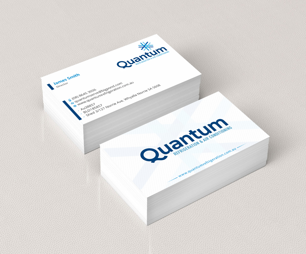 Business Card Design by Infinitive Technology for Quantum Refrigeration | Design #19591671