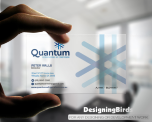Business Card Design by Designing Birds for Quantum Refrigeration | Design: #19584942