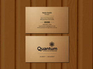 Business Card Design by Creations Box 2015 for Quantum Refrigeration | Design: #19569691