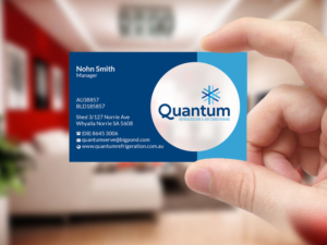Business Card Design by Creations Box 2015 for Quantum Refrigeration | Design: #19569694
