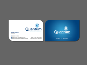 Business Card Design by Creations Box 2015 for Quantum Refrigeration | Design: #19572310