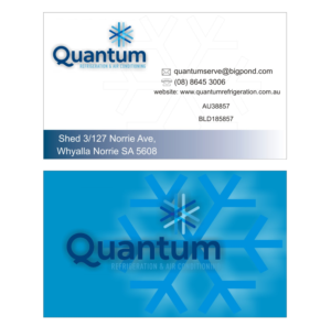Business Card Design by Iwan HN for Quantum Refrigeration | Design: #19616868