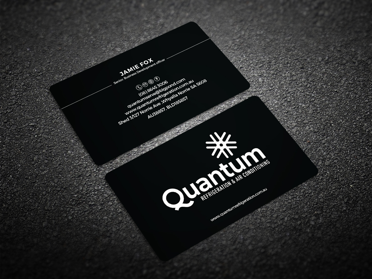 Design de Carte de Visite par Graphic Flame pour Quantum Refrigeration | Design #19588080