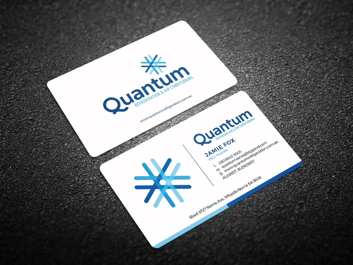 Business Card Design by Graphic Flame for Quantum Refrigeration | Design #19588081
