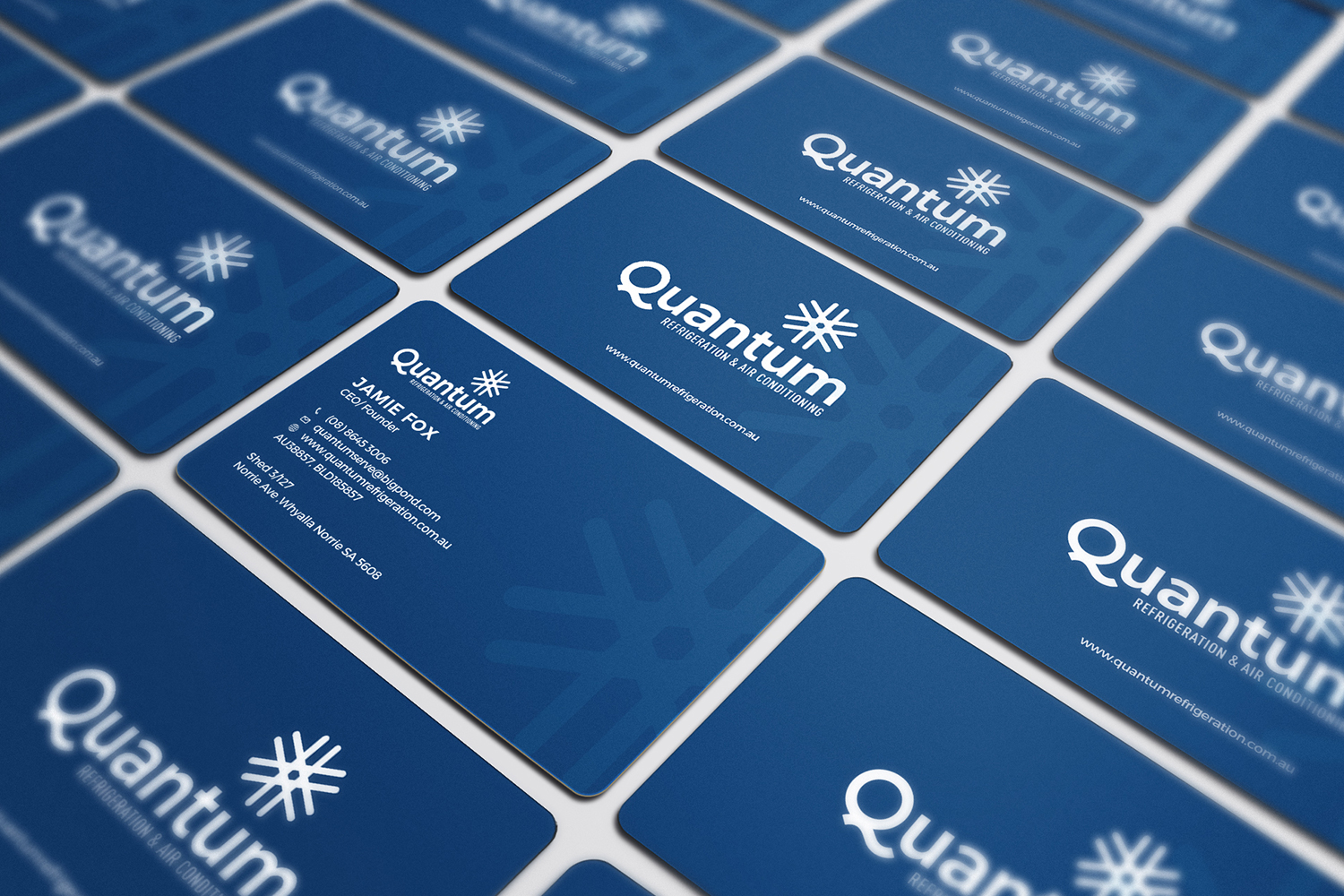 Business Card Design by Graphic Flame for Quantum Refrigeration | Design #19588082