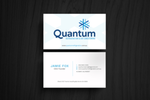 Business Card Design by Graphic Flame for Quantum Refrigeration | Design: #19602854