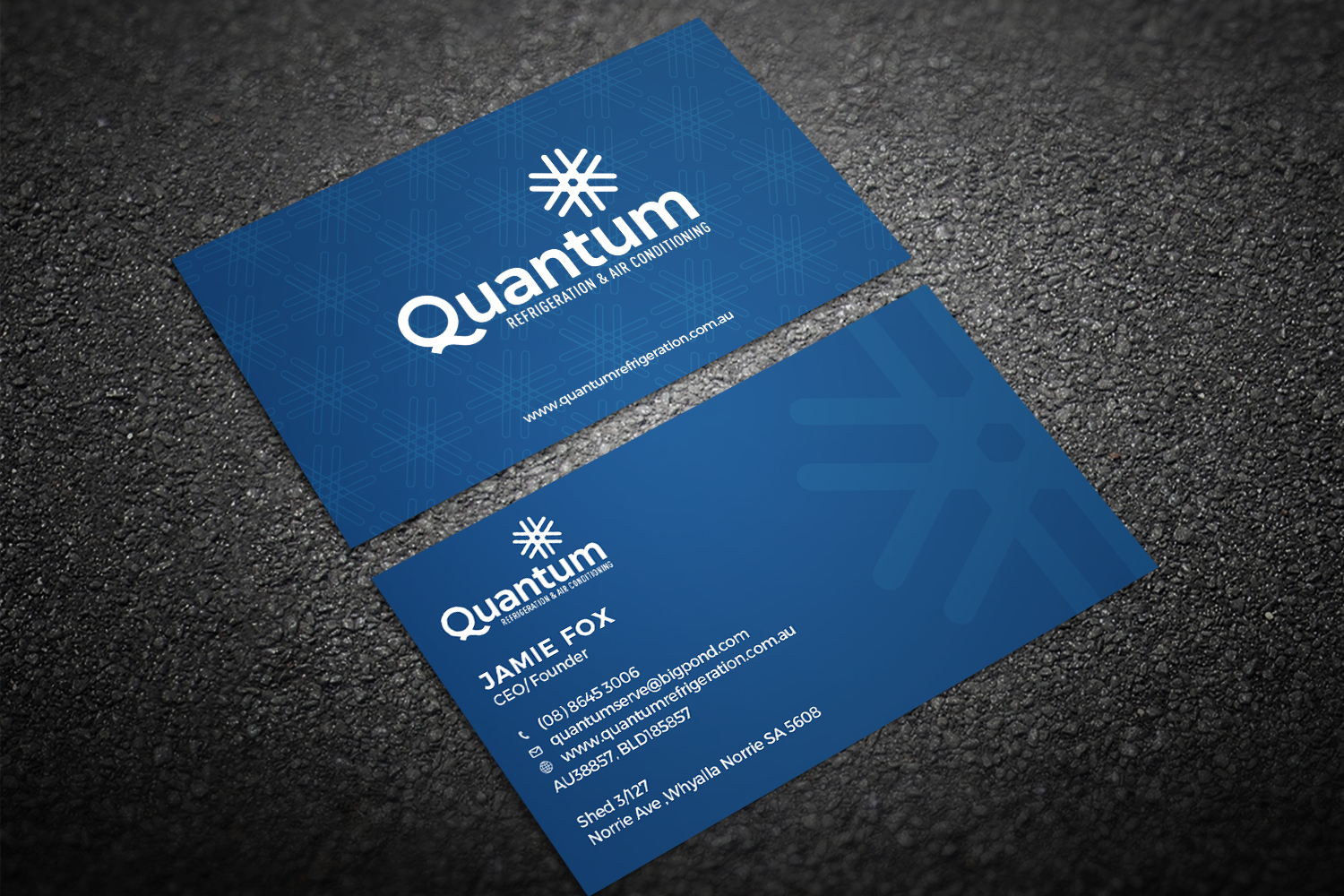 Business Card Design by Graphic Flame for Quantum Refrigeration | Design #19602860