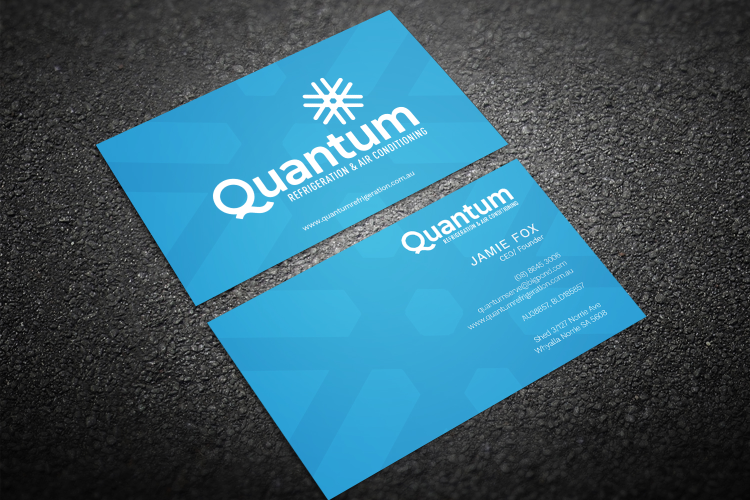 Business Card Design by Graphic Flame for Quantum Refrigeration | Design #19602862