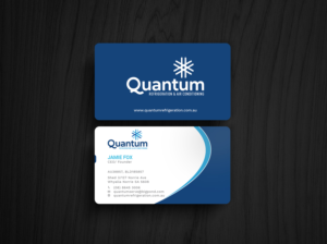 Business Card Design by Graphic Flame for Quantum Refrigeration | Design: #19610851