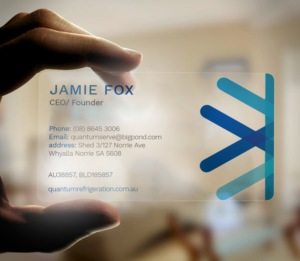 Business Card Design by Graphic Flame for Quantum Refrigeration | Design: #19610855