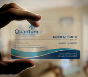 Business Card Design by Tripti Ranjan Gain for Quantum Refrigeration | Design: #19565655