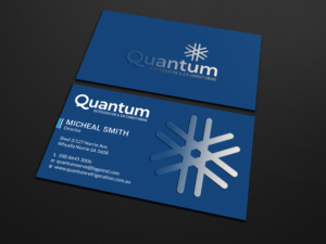 Visitenkarten-Design von Tripti Ranjan Gain für Quantum Refrigeration | Design: #19565669