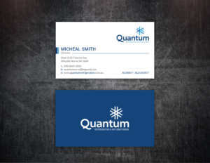 Visitenkarten-Design von Tripti Ranjan Gain für Quantum Refrigeration | Design: #19565670