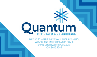 Business Card Design by AnneWanjiku for Quantum Refrigeration | Design #19594375