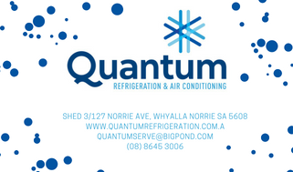Business Card Design by AnneWanjiku for Quantum Refrigeration | Design #19594378