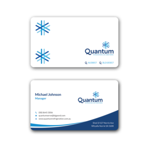 Business Card Design by Srabon55014 for Quantum Refrigeration | Design: #19614322
