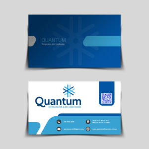 Business Card Design by Alberuni Tech for Quantum Refrigeration | Design: #19564837
