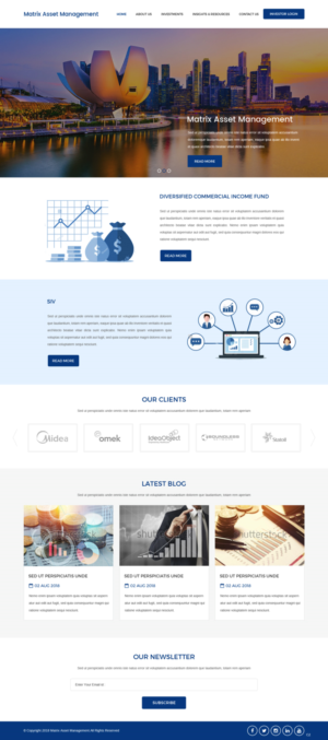 Diseño Wix por pb para Dynasty Wealth | Diseño: #19568930
