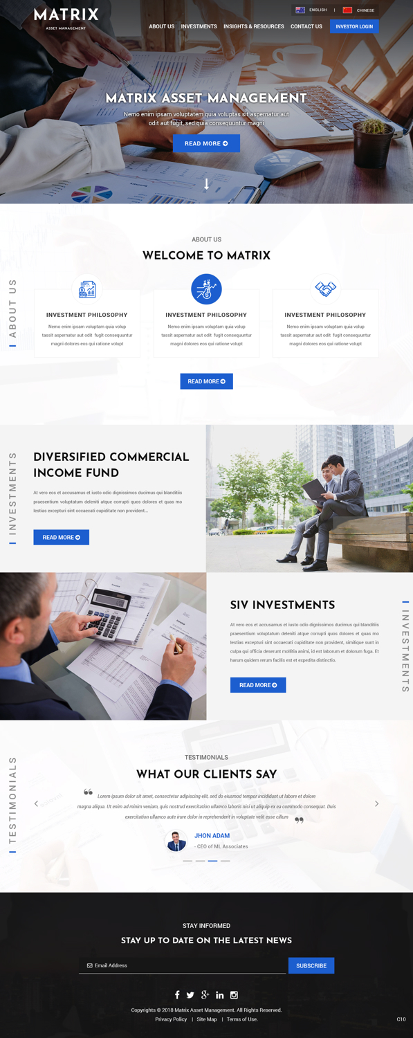 Wix Design by pb for Dynasty Wealth | Design #19568936