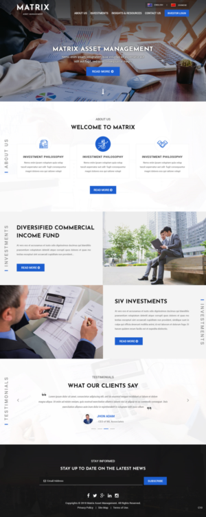Diseño Wix por pb para Dynasty Wealth | Diseño: #19568936