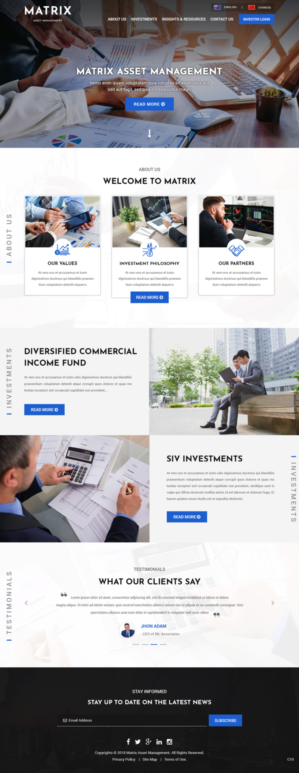 Diseño Wix por pb para Dynasty Wealth | Diseño: #19568937