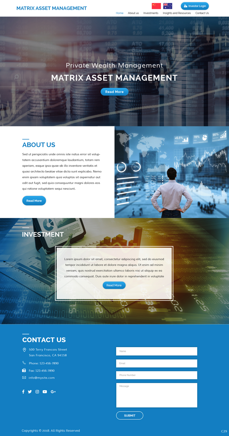 Wix Design by pb for Dynasty Wealth | Design #19568939