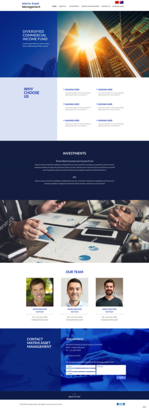 Diseño Wix por pb para Dynasty Wealth | Diseño: #19568945