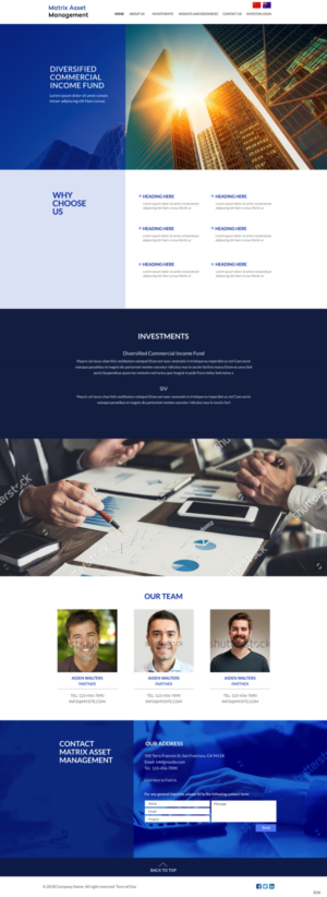 Wix Design by pb for Dynasty Wealth | Design: #19568945