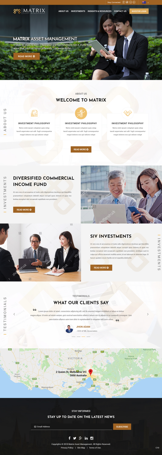Wix Design by pb for Dynasty Wealth | Design #19588326